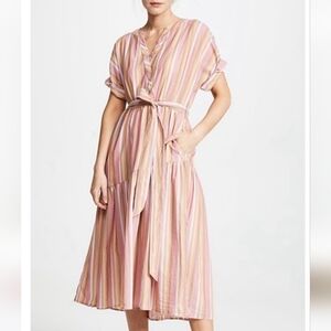 Xirena Drue Midi Stripe Dress In Tulieres